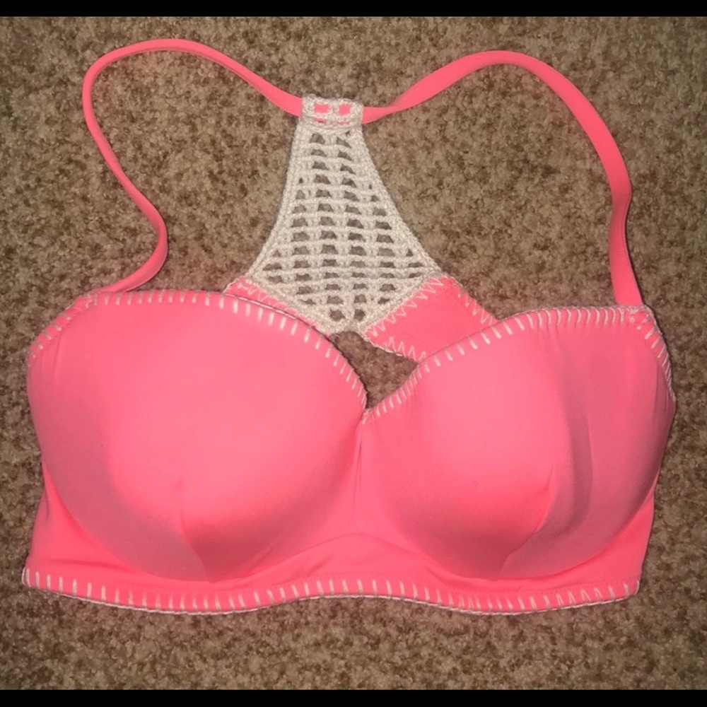 Victoria’s Secret pink swim top 34DD